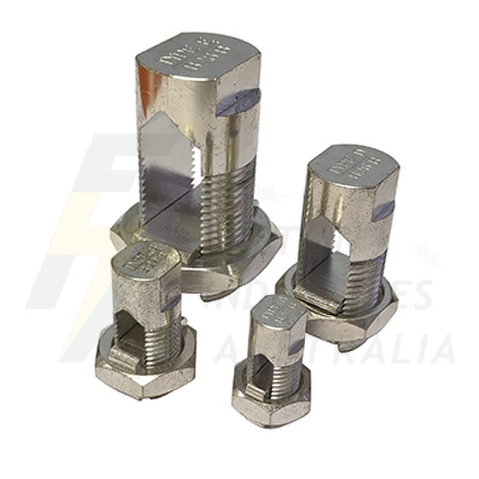 B26T tinned brass split bolt clamp